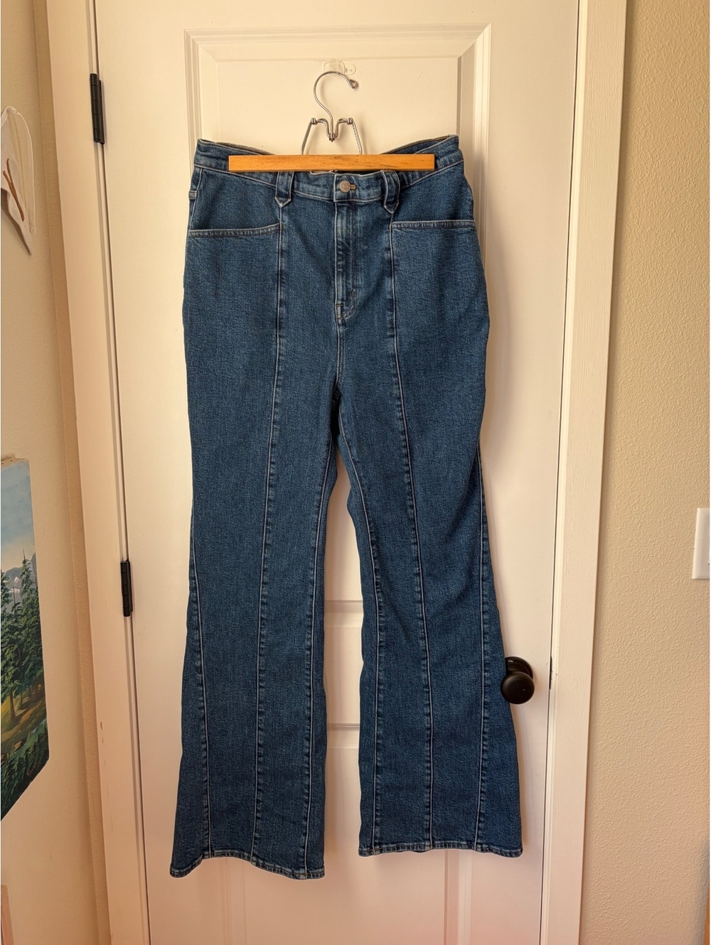 Madewell high waisted flare jeans